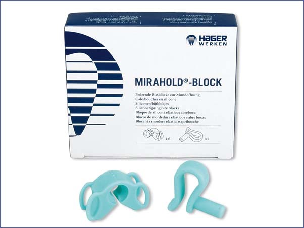 Упругие прикусные блоки Mirahold-Block